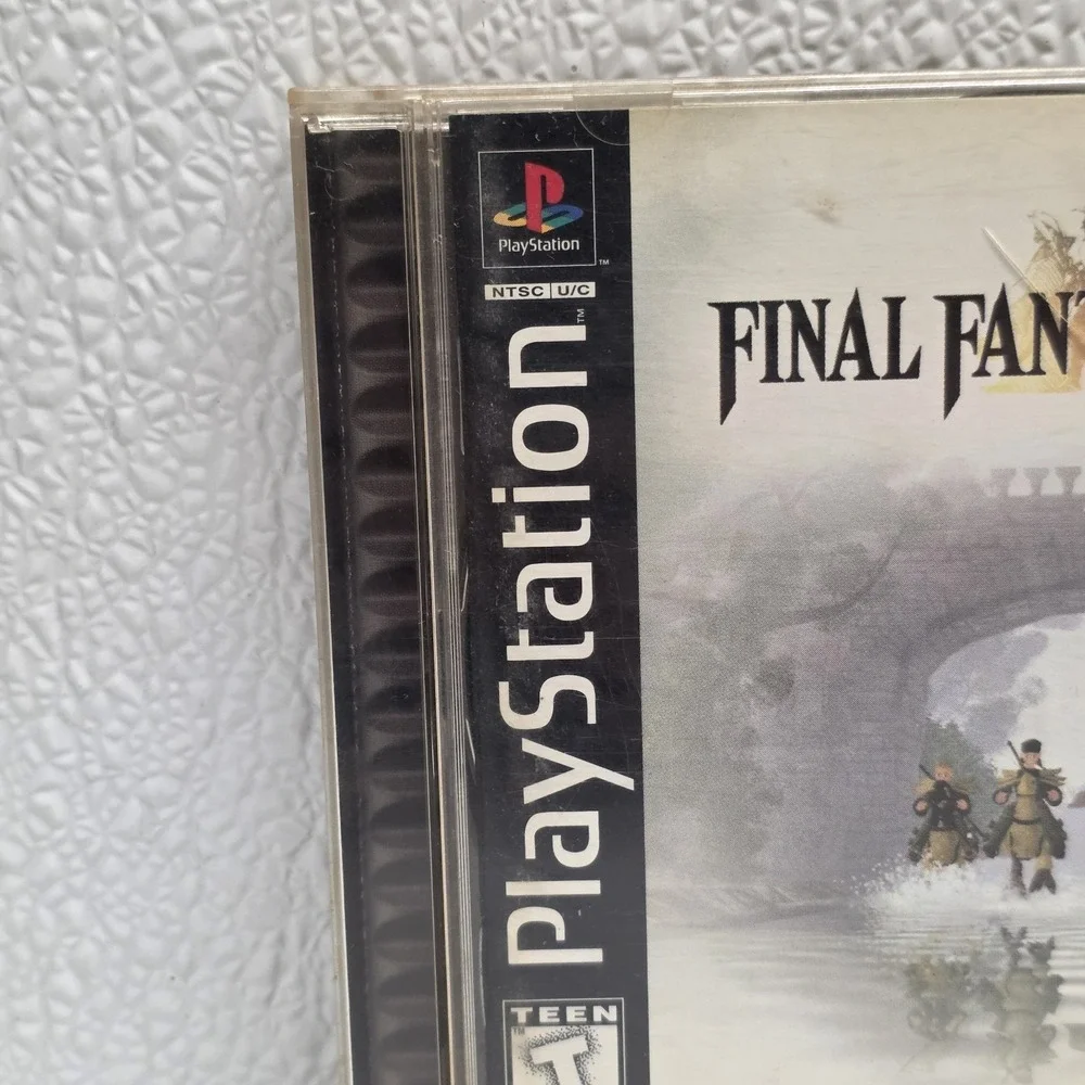 Final Fantasy Tactics PlayStation 1 PS1 Black Label (Playstation, 1998) Complete